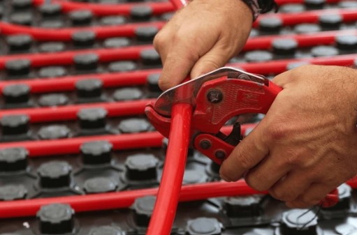 traseu pentru incalzire in pardoseala